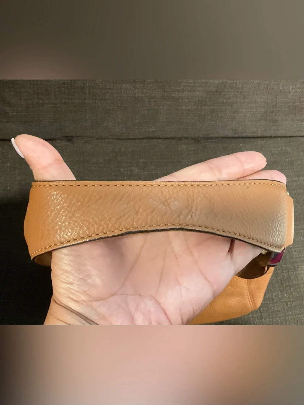 EUC MK Leather Hobo Bag - Cognac Brown CLL100